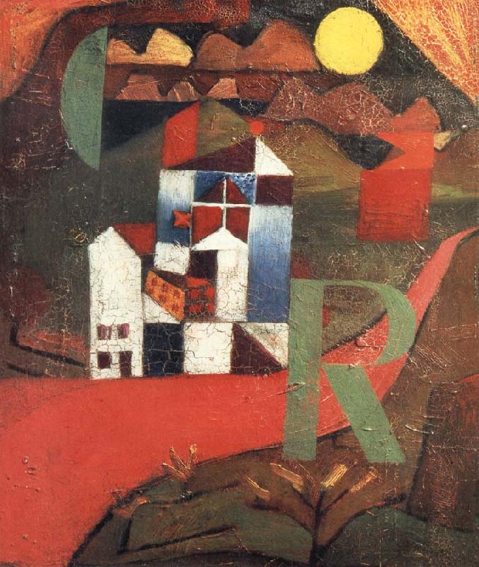 Wassily Kandinsky Villa R oil painting image